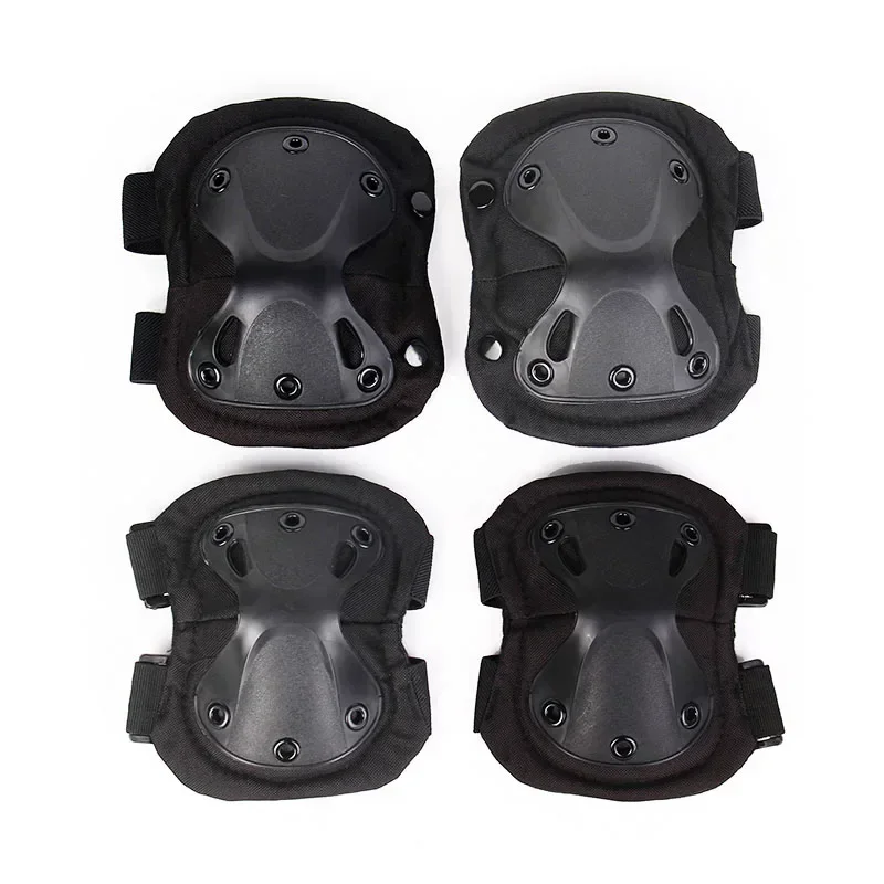 Tactical Knee Pad Support Elbow Protector CS Military Army Airsoft Outdoor Protective Knees Pads Sport Hunting Kneepad Safe Gear