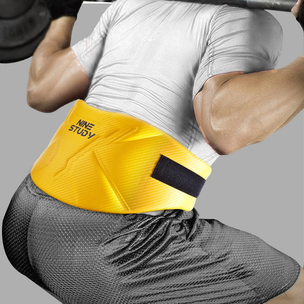 Cinturón de soporte de columna vertebral para hombre faja de entrenamiento  Ehuebsd deportivo levantamiento de pesas culturismo