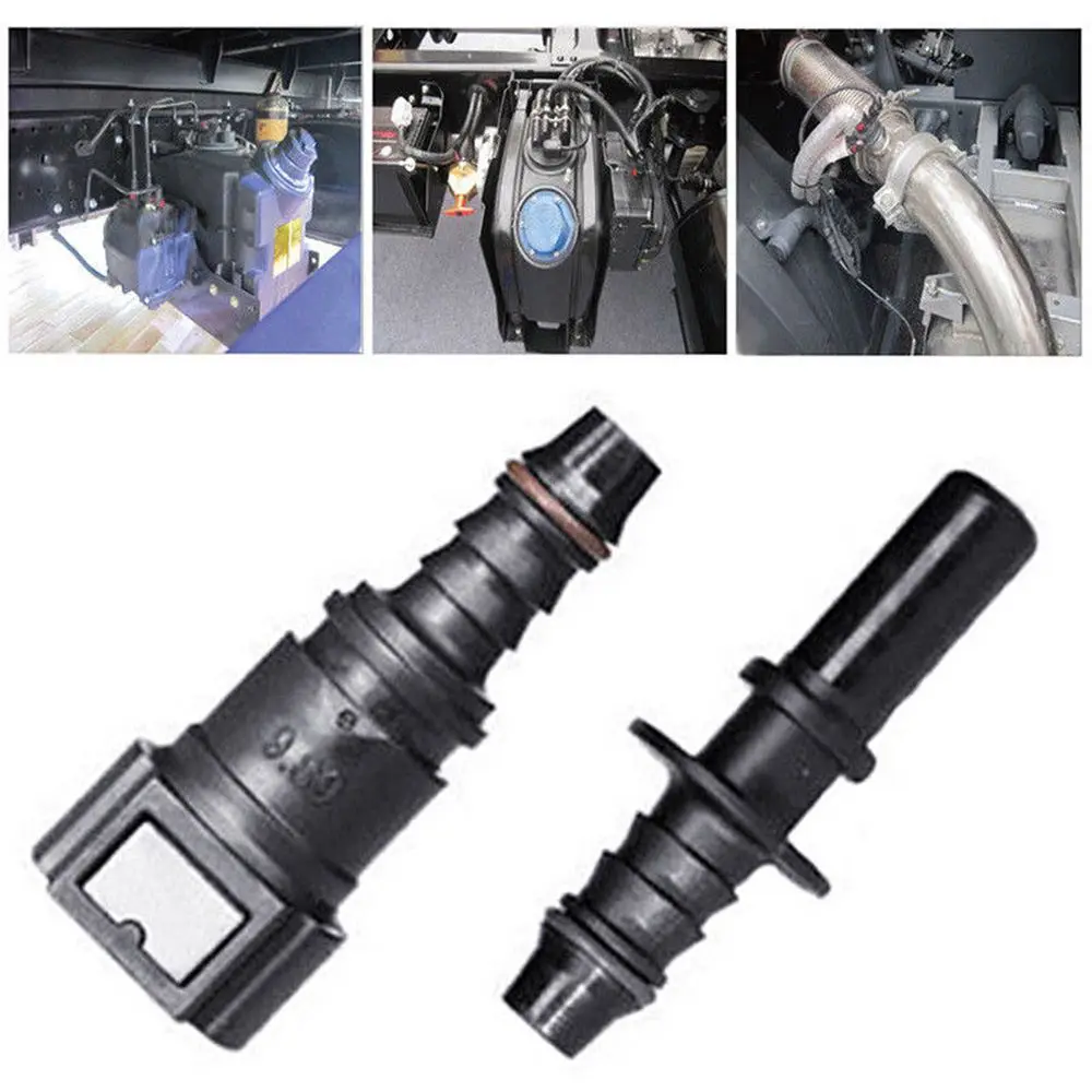 Car Fuel Hose Coupler Car Fuel Accessories 1pc Fuel Line Quick Release Connect Connector Motorcycle Hose Coupler 8mm Female 9.89 Straight Fuel Line Quick Connector