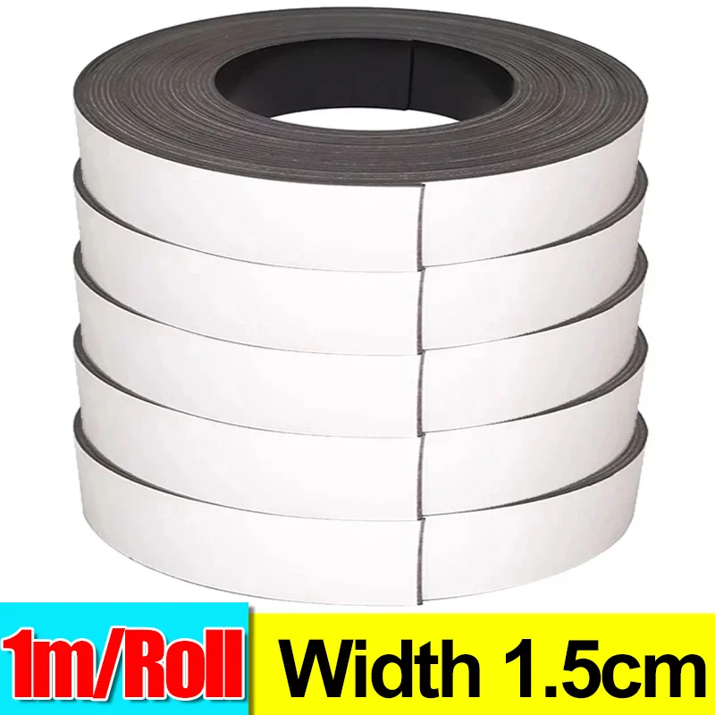 Versatile Self-Adhesive Magnetic Strip