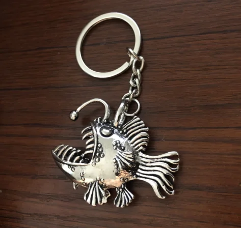 Angler Goosefish Keychain Punk Ocean Shine Hunter Gothic