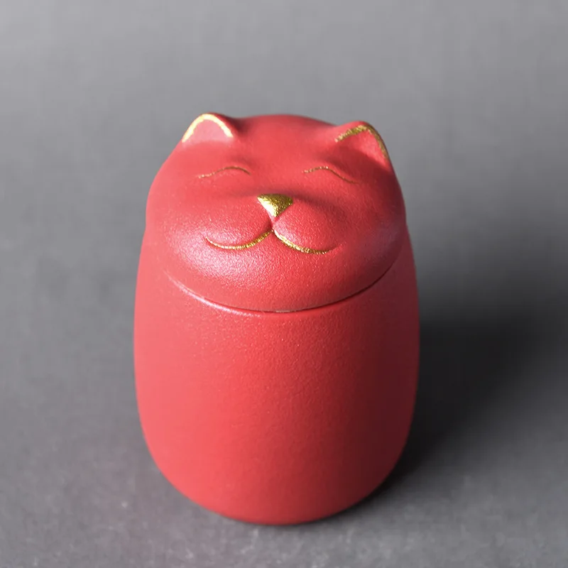 Cat shape Urn for Pet Ashes- Cat Shape Memorial Cremation Urns-Handcrafted Black Decorative Urns for Funeral，Cat urn，Dog urn
