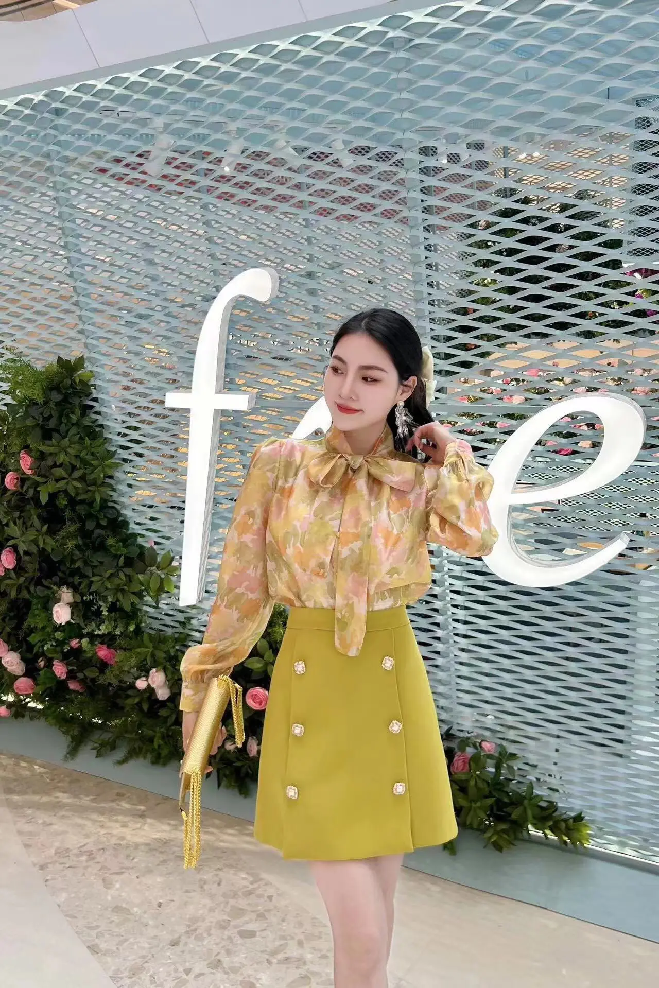 

2023 Spring/Summer Fashion New Women's Clothing Printing suit 0822