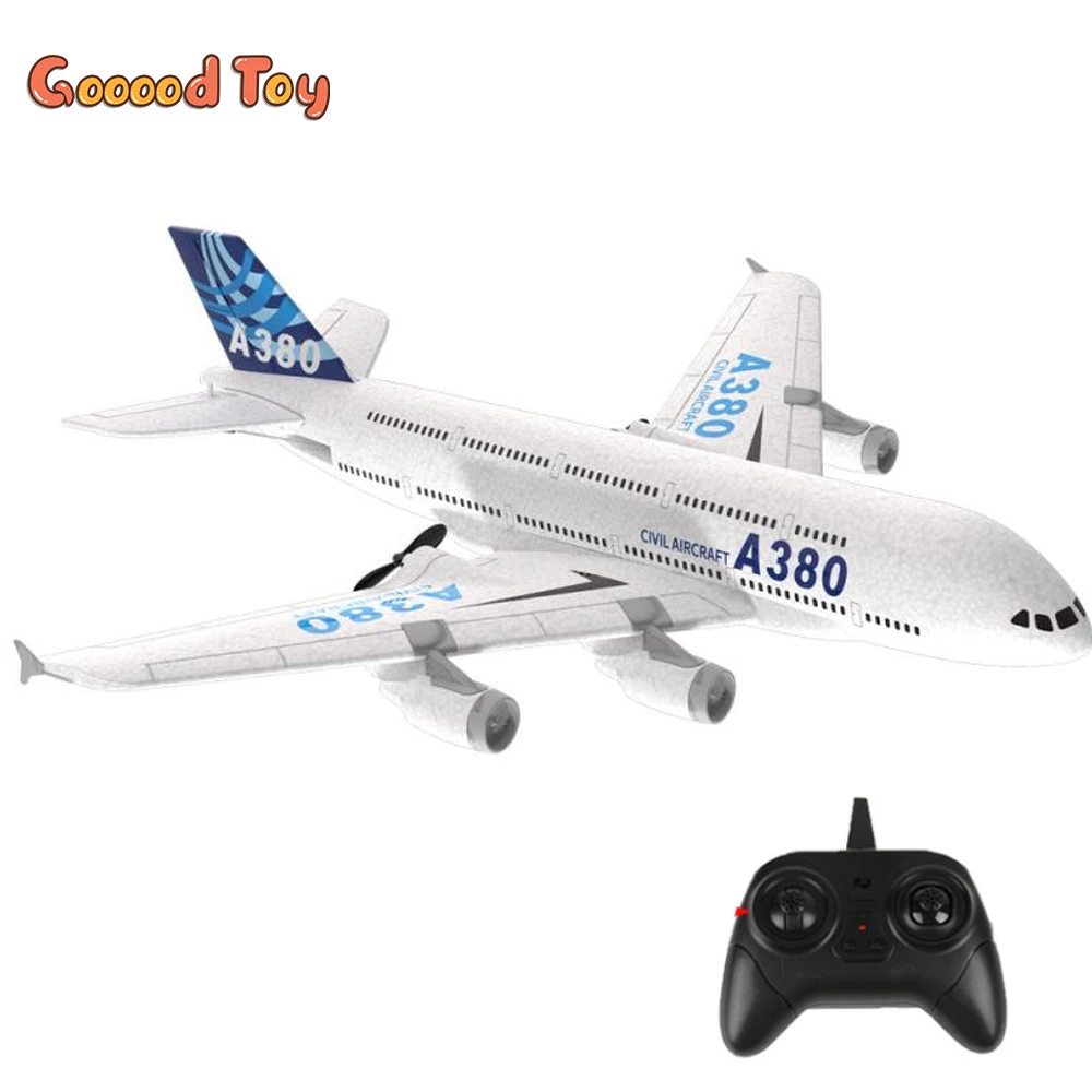 Foam Remote Control Airplane Glider Toy with 6 Gyroscope