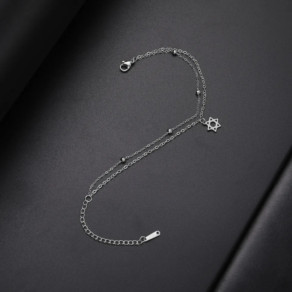 Bracciale Regolabile Con Stella Di David E Croce: Gioiello Motivazionale In Ottone Con Zirconia, Simbolo Di Unità E Fede Cristiana Ed Ebraica - 3