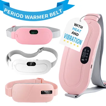 Electric Heating Pad Menstrual Cramp Massager Belt 1