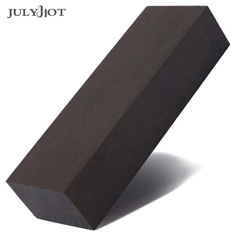 

DIY Handle Timber Wood Block Crafting Blackwood Tool Guitar Inlay Decor Open Grain Texture Ebony Lumber