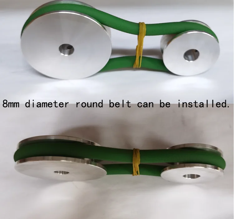 40mm 50mm 60mm, O-shaped V-belt pulley, single groove, suitable