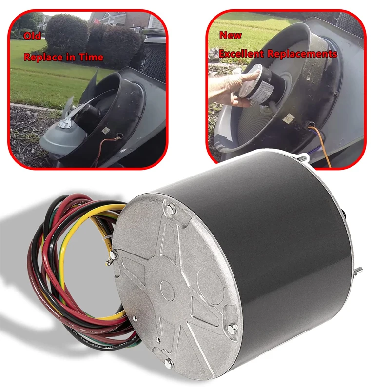 F48AA68A50 Upgrade Condensing Fan Motor for York Coleman Luxaire Genteq/A.O.  Smith - 1/4 HP 208-230 Volt 850 RPM,Home Appliance - AliExpress