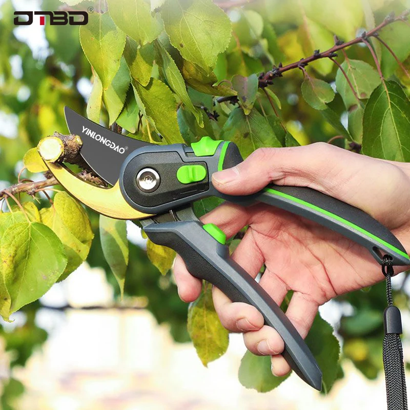 Deli 8.5 Inch Garden Scissors Professional Sharp Bypass Pruning