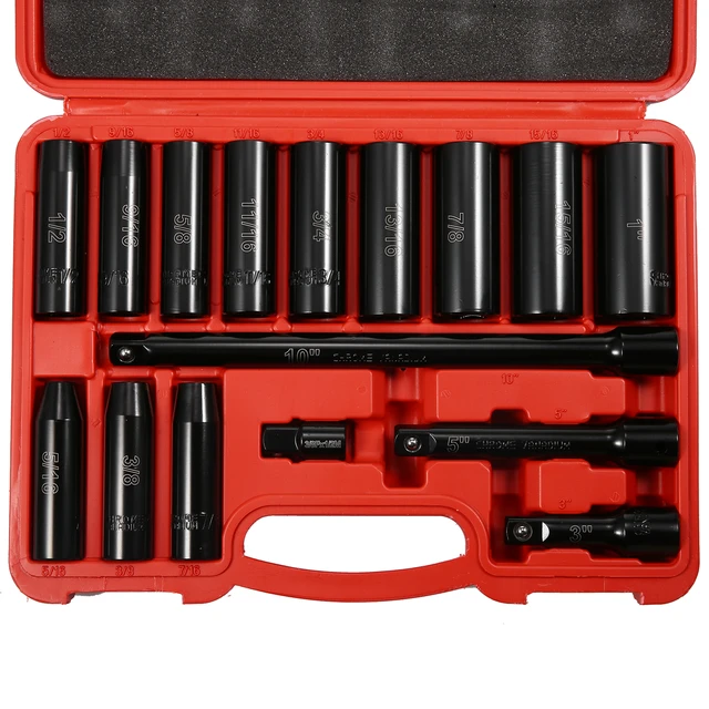 Set di chiavi torx 16pz azionamento 1/2