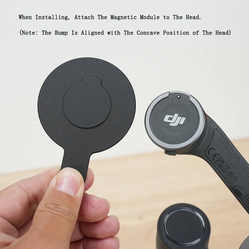 DJI Magnetic Ring Clamp Holder for Universal Phone Mounting with Magsafe Compatibility
