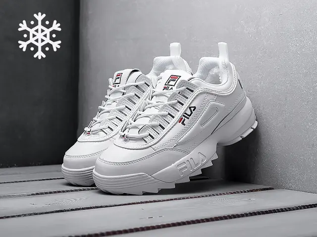 Zapatillas de deporte Fila disruptor 2 para hombre, color blanco, vulcanizados de mujer| - AliExpress