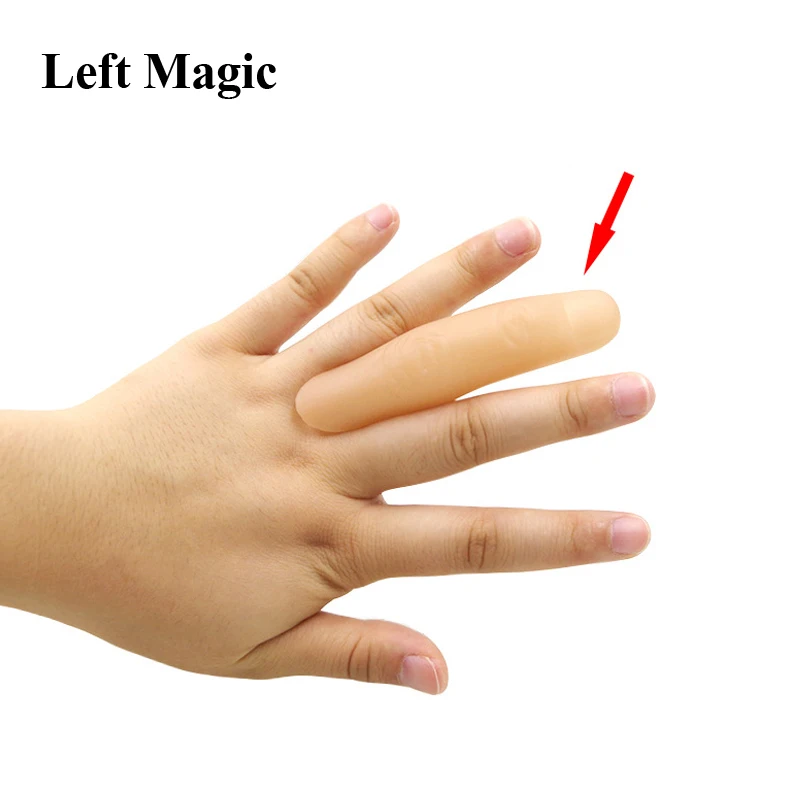 

Fake Finger Sixth Middle Finger Appearing And Vanishing Magic Tricks Illusion Magician Prop Juegos De Magia Kids Toy