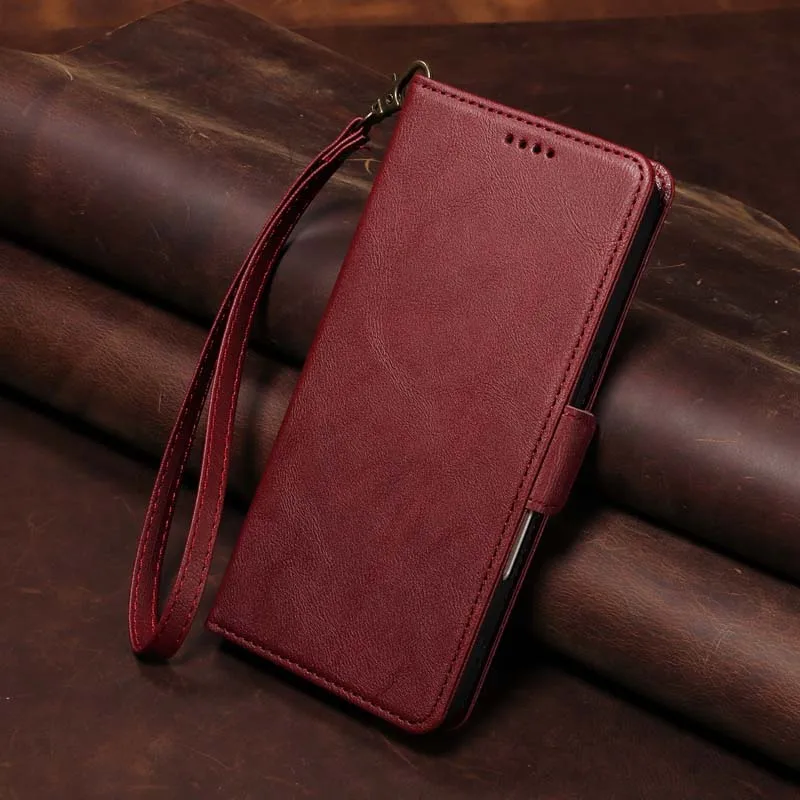 Leather RFID Flip Wallet Phone Case and Cover