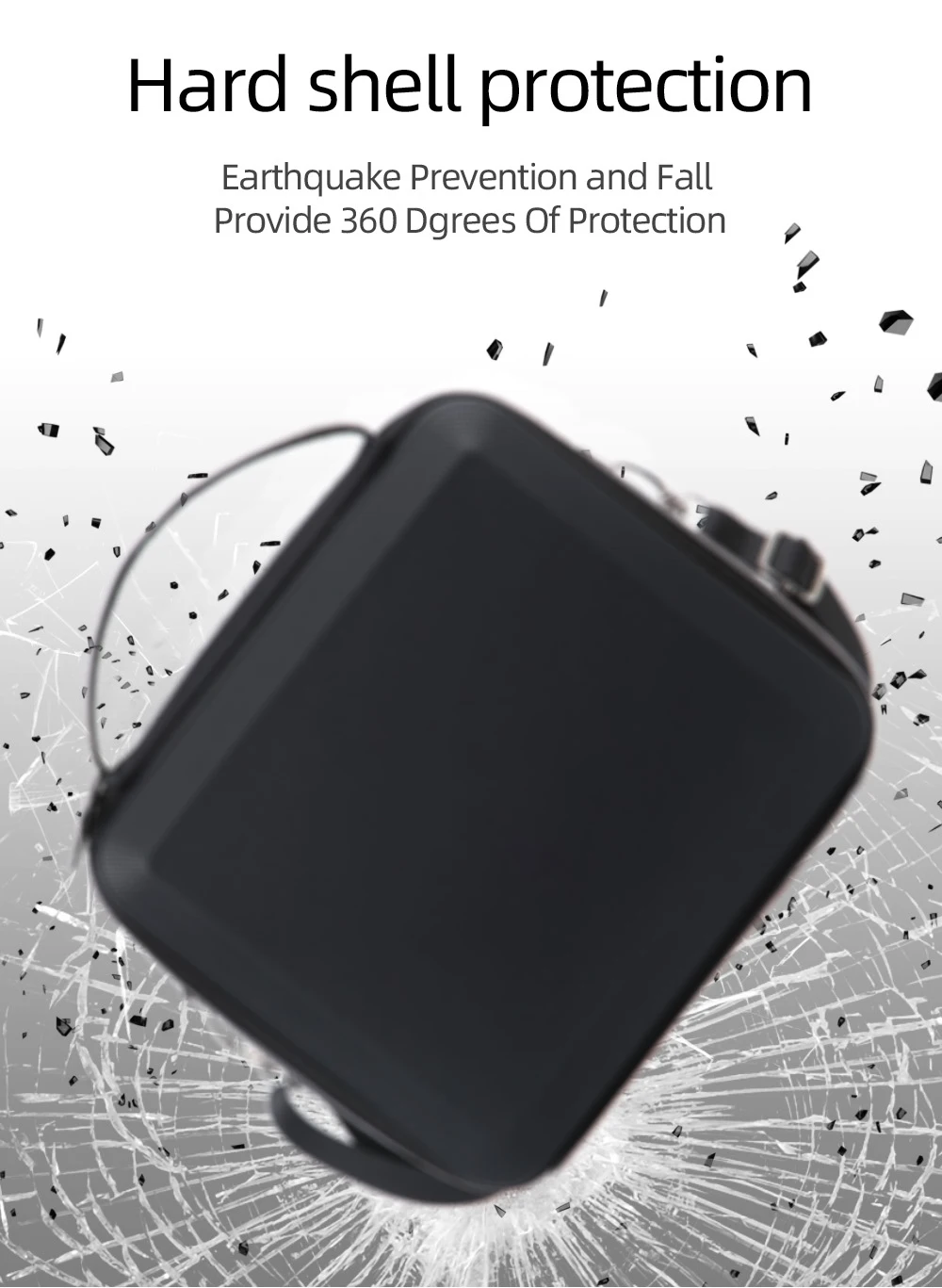 DJI Lito 휴대용 케이스, DJI Lito Fly More Combo용 PU 보관 가방, 여행용 하드 쉘 정리함 보호 커버