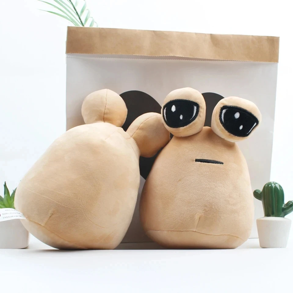 Hot Selling New POU My Pet Alien Peripheral Doll plush toys for children Snail Cross Border Soft Pillow cute animal toy kid gift