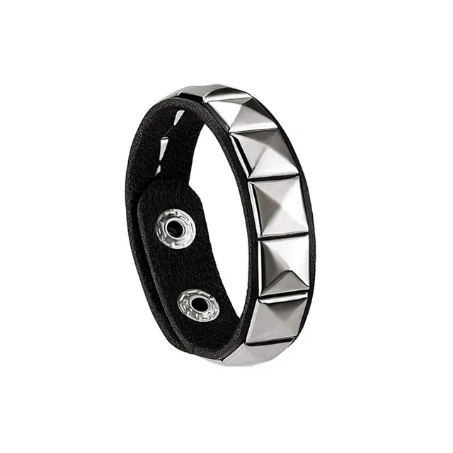 Nouveau Bracelet à ongles Punk Rivets Bracelet de Couple décontracté Hip-Hop fête gothique nouvel an noël saint valentin cadeaux d'anniversaire