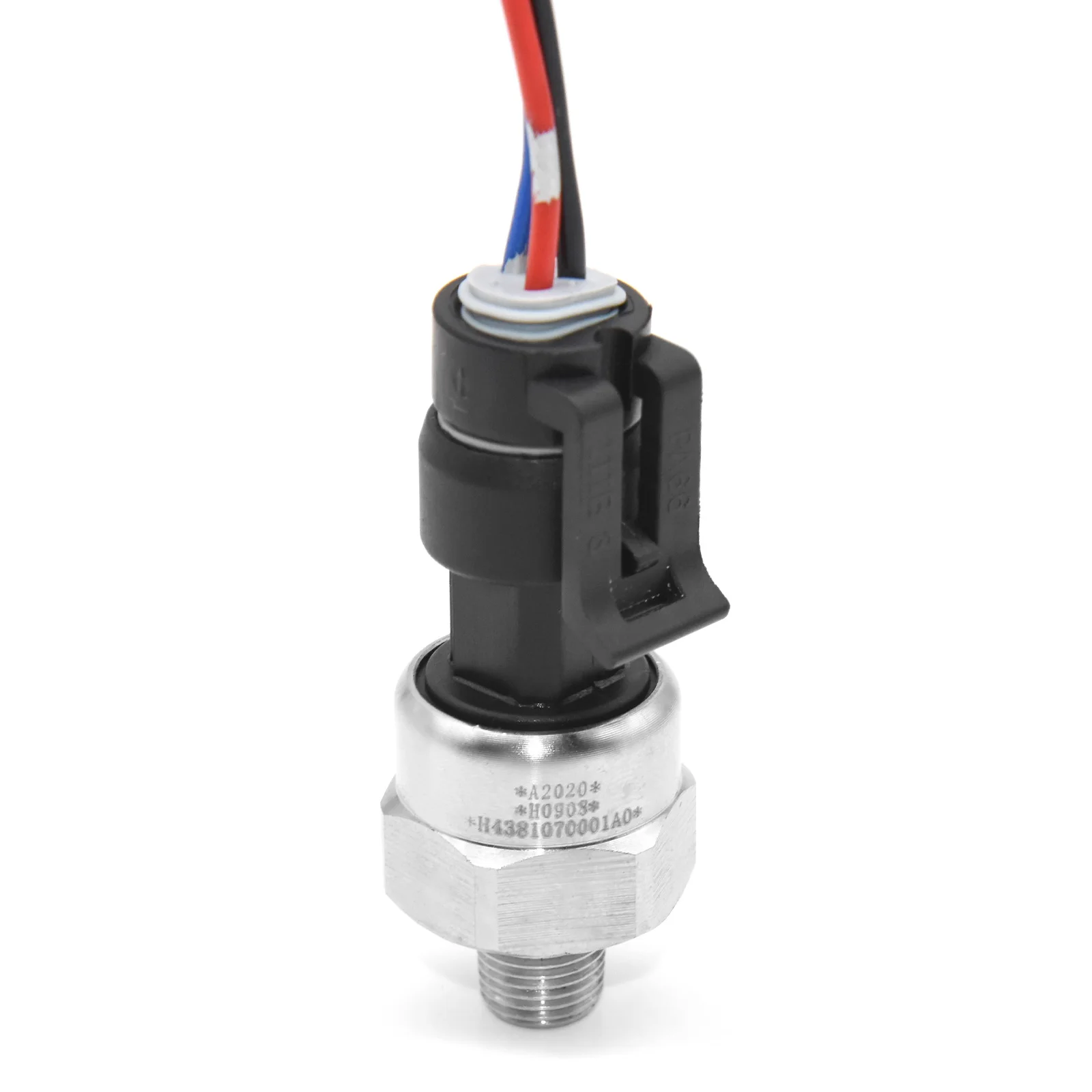 Capteur De Pression 30-500 PSI En Acier Inoxydable - 1/8 NPT, Câble DC 5V, Pour Air, Eau, Carburant, Applications Industrielles
