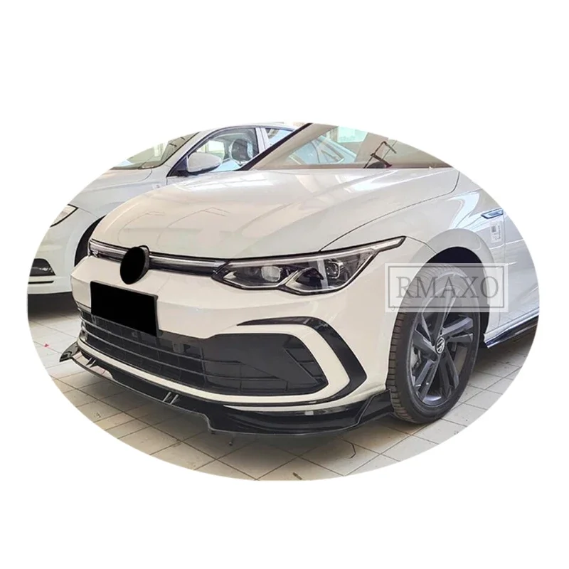Per Vw Golf 8 Anteriore Pala Body Kit Spoiler 2020-2021 Golf 8 Gti R Abs Labbro Posteriore Spoiler Posteriore Paraurti Anteriore Diffusore Protector