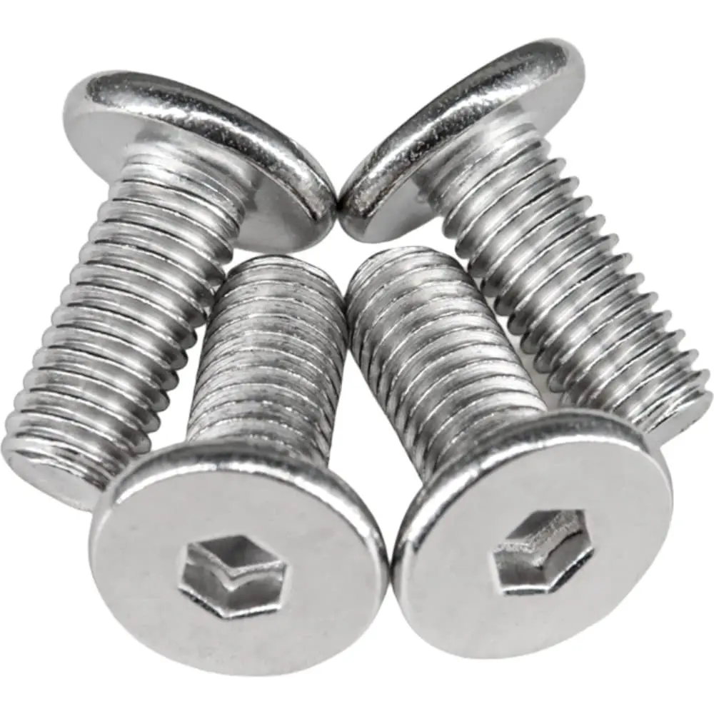 M1.6 M2 M2.5 M3 M4 M5 M6 M8 Hex Hexagon Socket Ultra Thin Flat Wafer Allen Head Screw Bolt A2-70 304 Stainless Steel