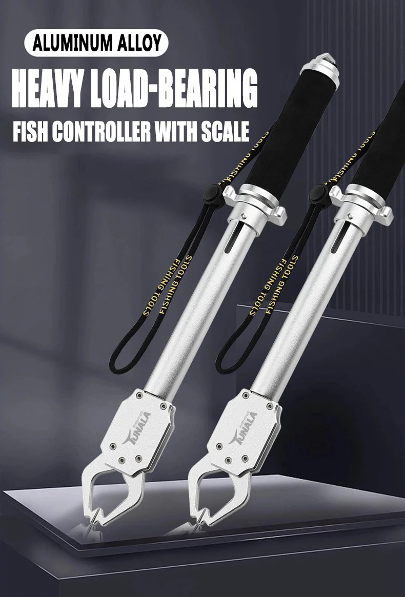 Angel griff 41cm Aluminium legierung Köder Fisch Controller große Fisch klemme Angel werkzeug Angel köder Zubehör fangen Fische – Detail 1