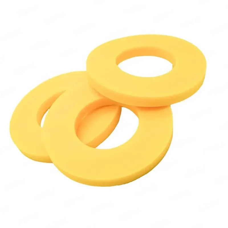 Automotive Universal Sound Deadening Pad Shock Absorber Top Mount Tower Rubber Bushing Suspension Shock Bearing Piece 2PCS