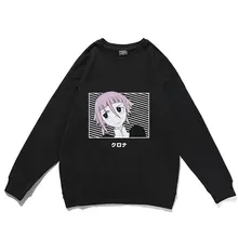 

Japan Anime Soul Eater Pattern Pullover Sweatshirt Harajuku Cute Maka Albarn Print Pullovers Men Women Fashion Loose Sweatshirts