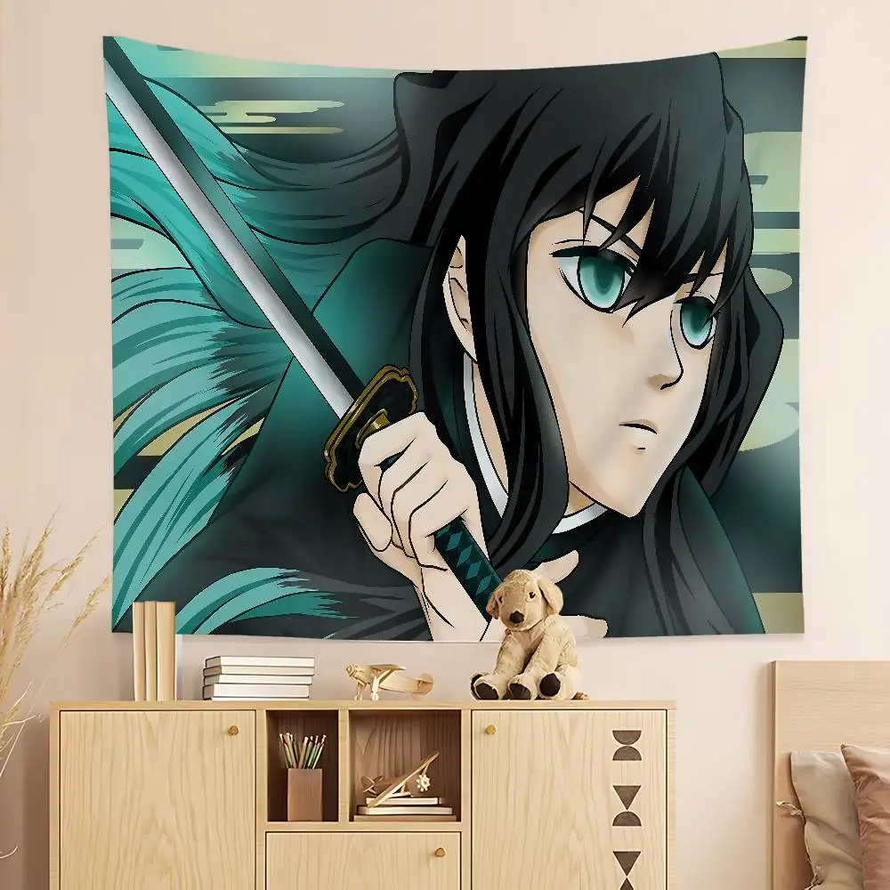 Muichiro Tokito Anime Tapestry - Sci-Fi Art