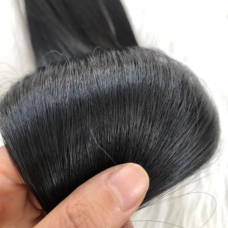Real Human Hair Extensions 14-30inch Blonde Hair Bulk Straight Natural Weaving No Weft Remy Virgin Braiding For Women