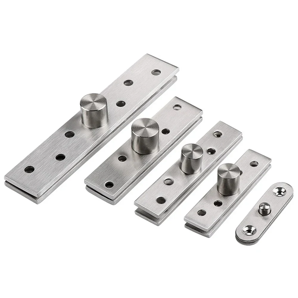 56mm 75mm 95mm 98mm 150mm Door Pivot Hinge Stainless Steel Up and Down Location Shaft Heavy Duty 360 Degree Rotation