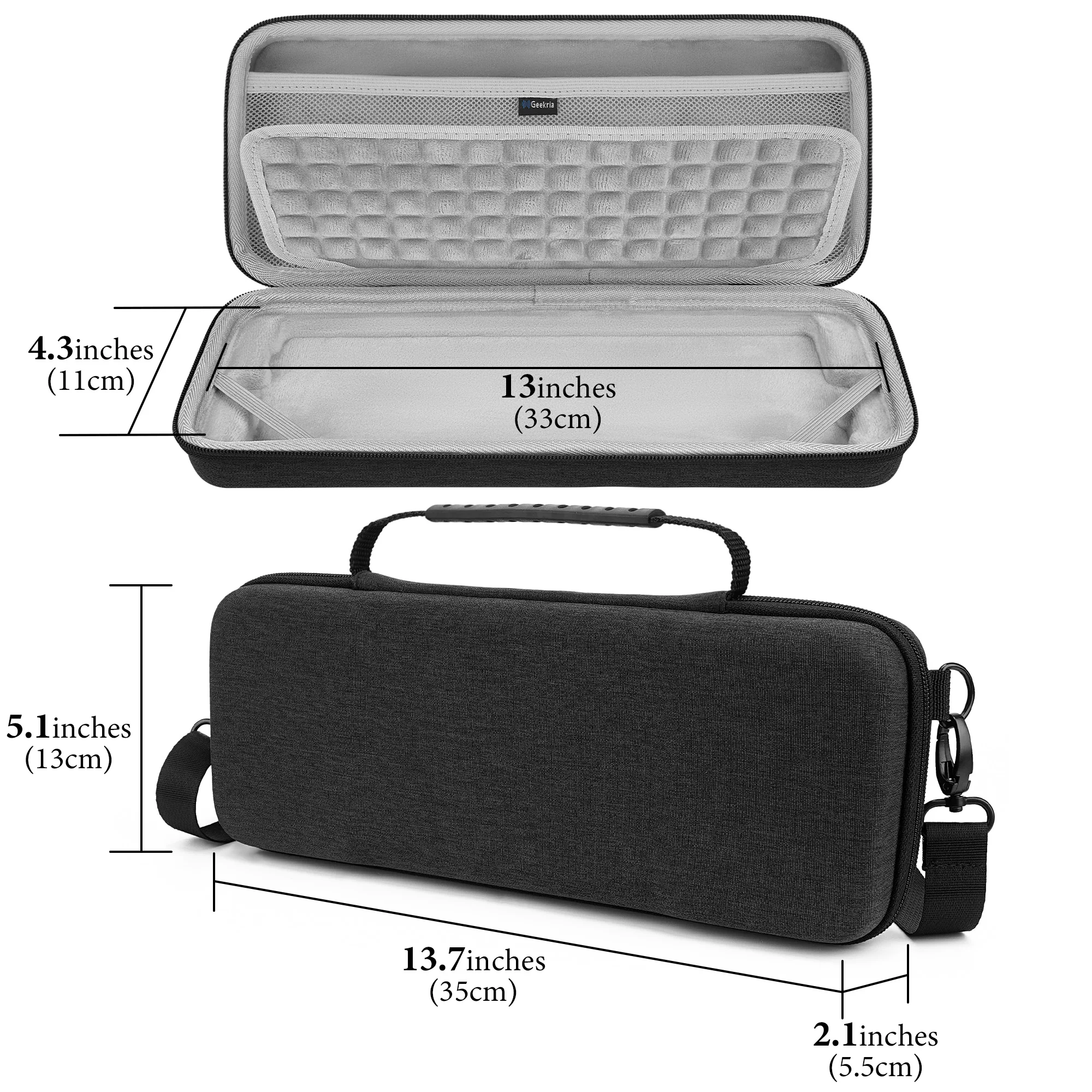 Hard Shell Travel Carrying Case, Drum Machine Bag Compatible with Teenage Engineering OP-1 Field