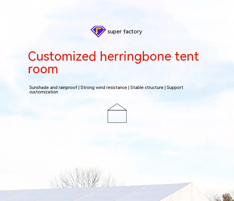 Production Event Ceremony Wedding Tent Auminum Alloy Sunshade Wedding Tent Large Exhibition Storage Tent Customization