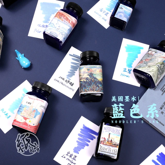 Noodler's Luxury Blue Ink - 1 oz Bottle