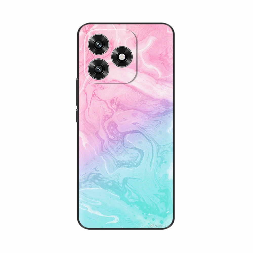 Black Silicone Shockproof Phone Case - Soft Back Cover and Protective Shell