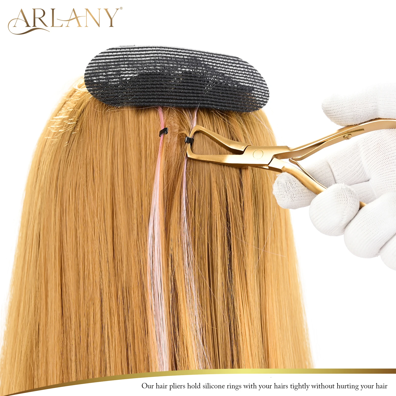 ARLANY Tape in Hair Extension Tool kit Stainless Steel Pliers
