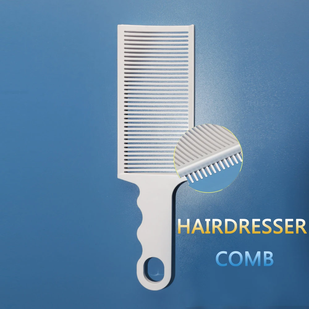 Professional Fade Comb Hair Scalp Massage Combs Hairbrush Wet Curly Detangle Anti-Static Men Hair Brush Salon Hairdressing Style