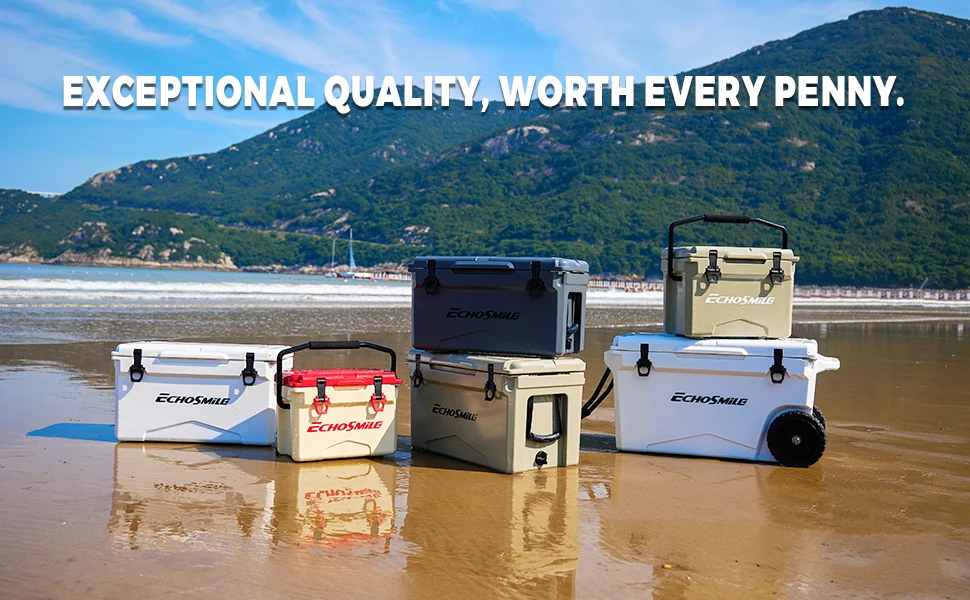 25/30/35/40 Quart  Cooler, 5 Days  Ice Cooler, Ice Chest Suit for BBQ, Camping,  , and Other