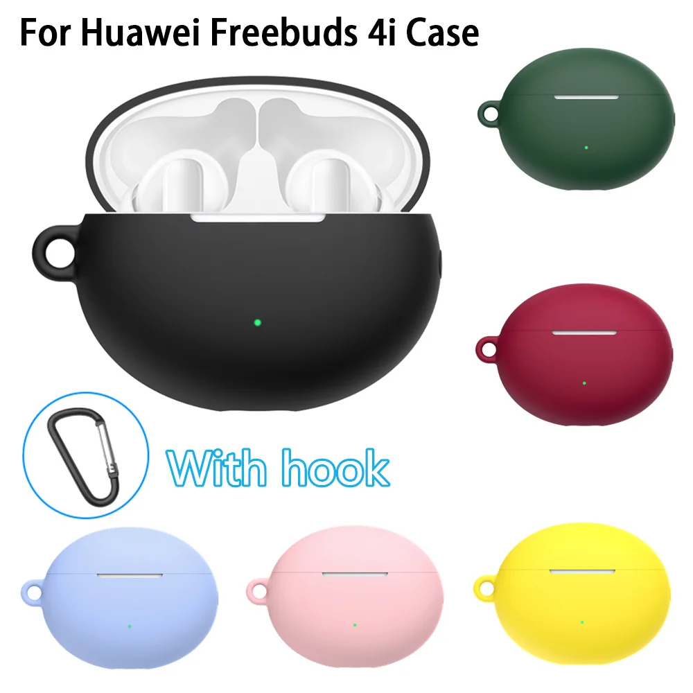 

Силиконовый защитный чехол для Huawei Freebuds 4i, чехлы для наушников, чехол для Huawei Freebuds 4 i Free Buds 4i freebuds4i, чехлы