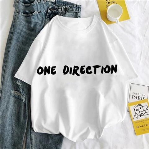 British Band ONE DIRECTION Cartoon Print T-shirt Tops Adult Children Summer Cotton children tshirts children tops