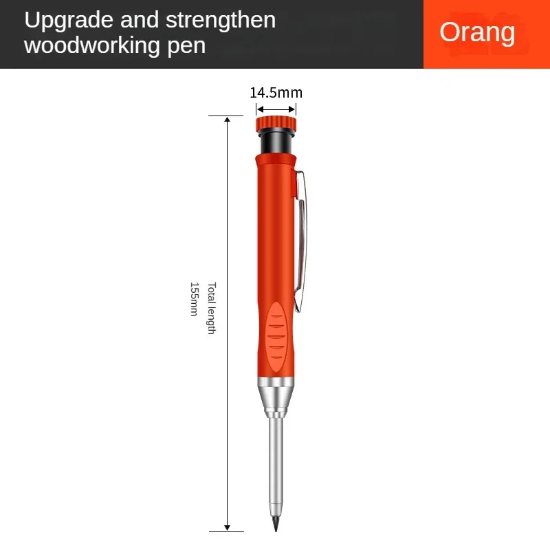 Orange pencil