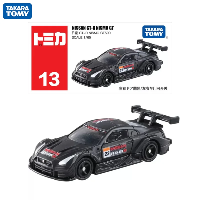 

TAKARA TOMY Tomica Diecast No.13 Nissan GT-R Sport Car 1/65 TP Toy Alloy Car Model Voiture Miniature Toy Gift for Children Boys