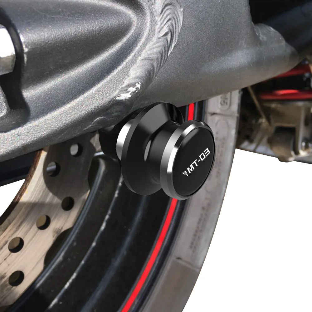 

Motorcycle 6MM Swingarm Slider Spools CNC Stand Screws FOR YAMAHA MT03 MT-03 2005- 2023 2022 2021 2020 2019 2018 2017 2016 MT 03