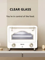 9L Retro Toaster Oven Multifunctional Household Pizza Electric Oven Meat Grill Bread Timing Baking Machine Kitchen Appliances 2