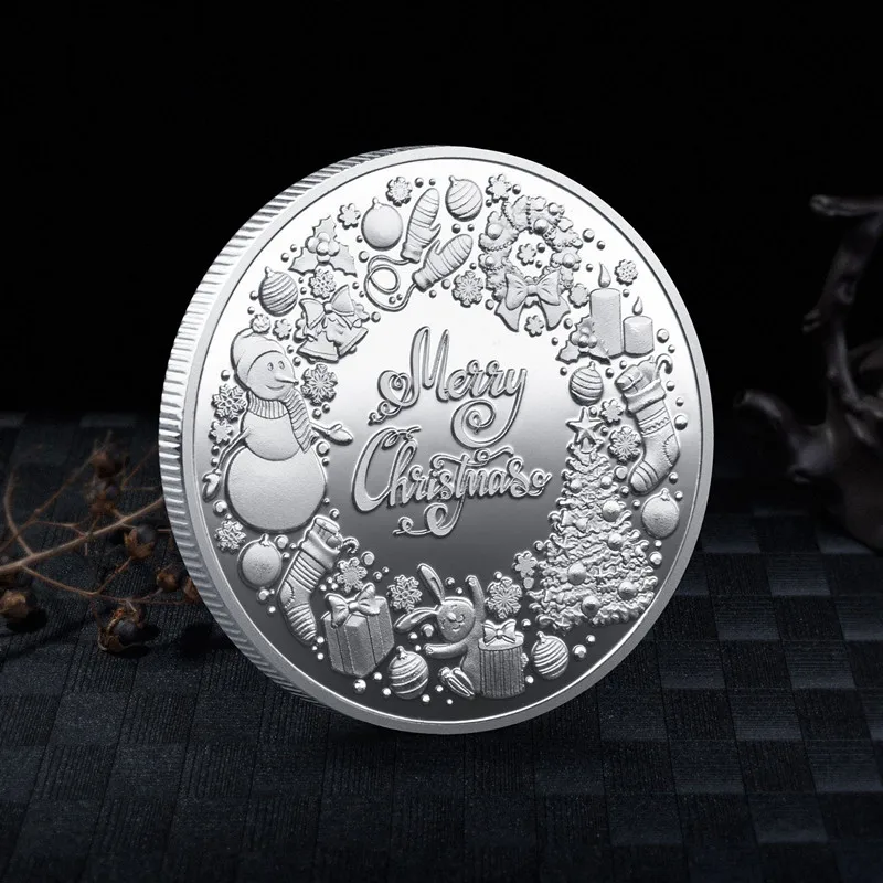 2023 Christmas Souvenirs Coin New Year Gifts Flash Deals One Dollar Items  FreeShipping Goods Black Friday Offers 2022