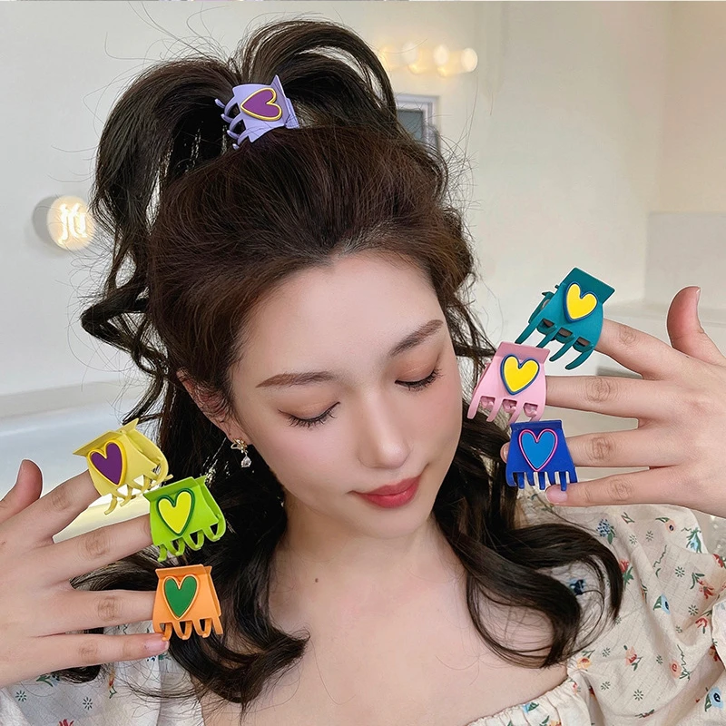 

High Ponytail Clip Fixed Artifact Anti-sagging Metal Small Hairpin Female Back Head Small Shark Clip Headdress Hair Accessories