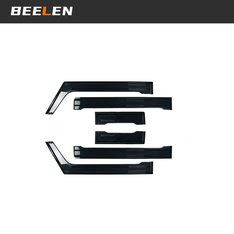 Car Window Visor Car Window Deflectors For Suzuki New JIMNY 5 door Window Visor Sun Rain Wind Deflector Awning Shield Vent Guard Shade Cover