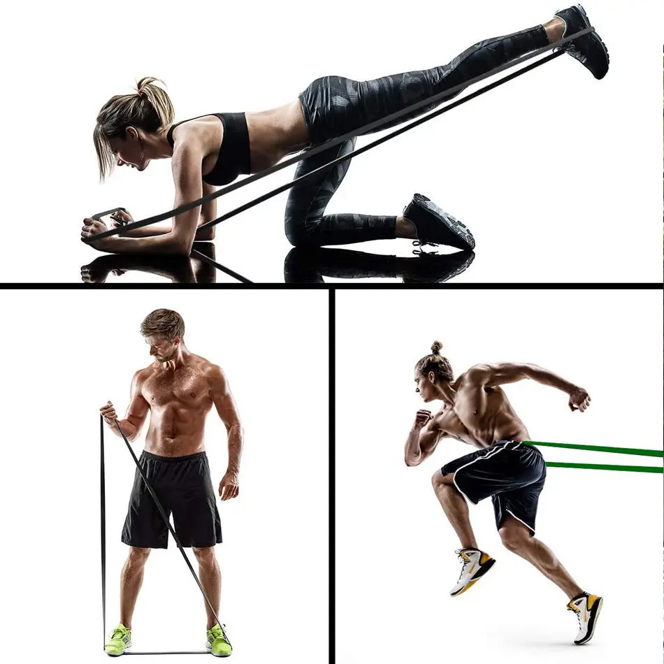 Resistance Bands Pull Up Assistance Bands 208cm Resistance Band Set Stretch Band Resistance Heavy Workout Exercise for Physical Therapy Home
