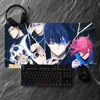 BiliBili Blue Lock Mousepads Non-slip Lockedge Office Student Gaming Thickened Large Writing Pad Cushion 2