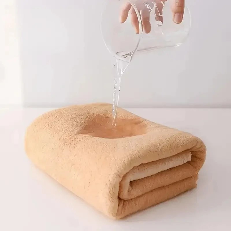 Super Soft Coral Velvet Towels 2
